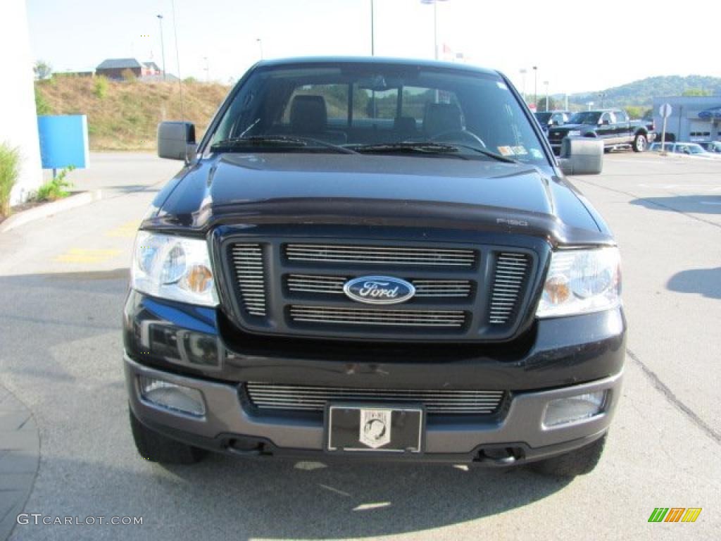 2005 F150 FX4 SuperCrew 4x4 - Black / Black photo #8