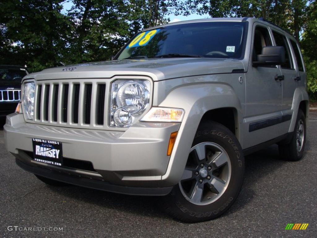 Bright Silver Metallic Jeep Liberty