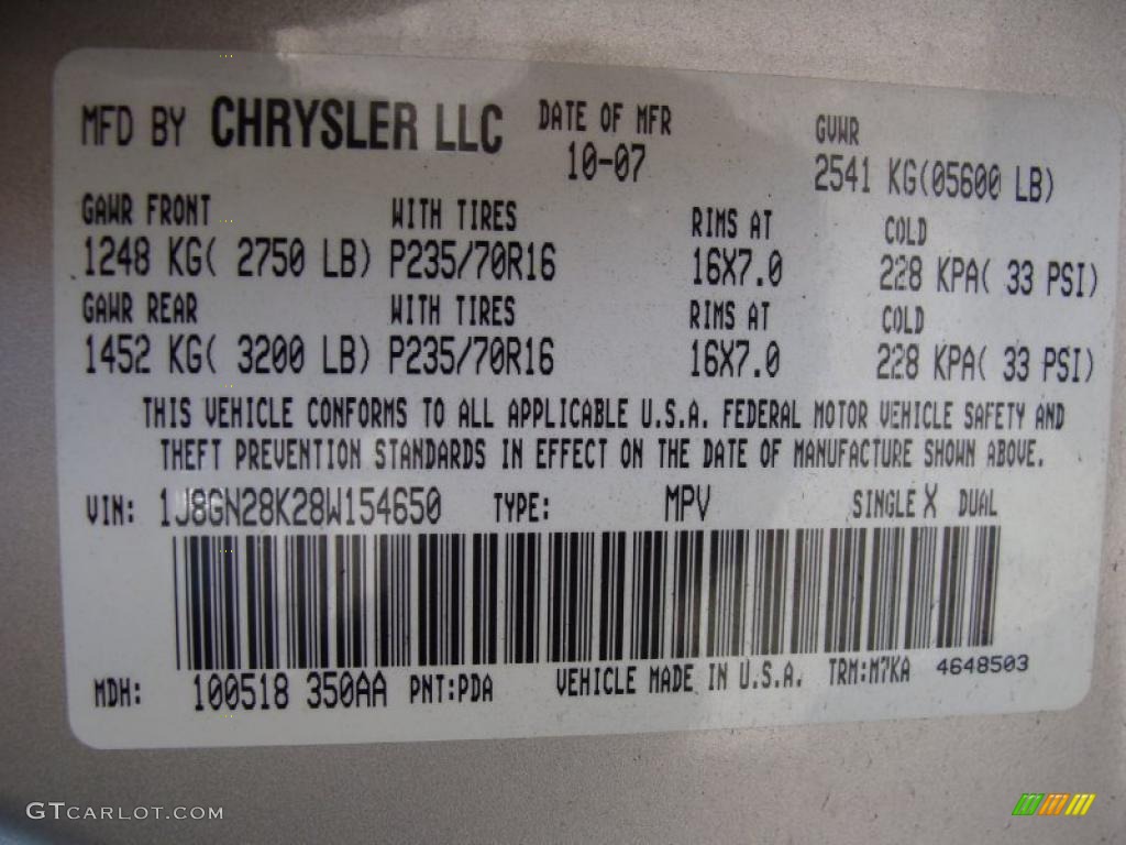 2008 Liberty Sport 4x4 - Bright Silver Metallic / Pastel Pebble Beige photo #17