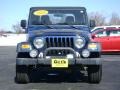 2005 Patriot Blue Pearl Jeep Wrangler X 4x4  photo #2