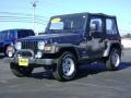 2005 Patriot Blue Pearl Jeep Wrangler X 4x4  photo #3