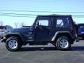 2005 Patriot Blue Pearl Jeep Wrangler X 4x4  photo #4