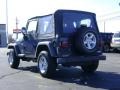 2005 Patriot Blue Pearl Jeep Wrangler X 4x4  photo #5