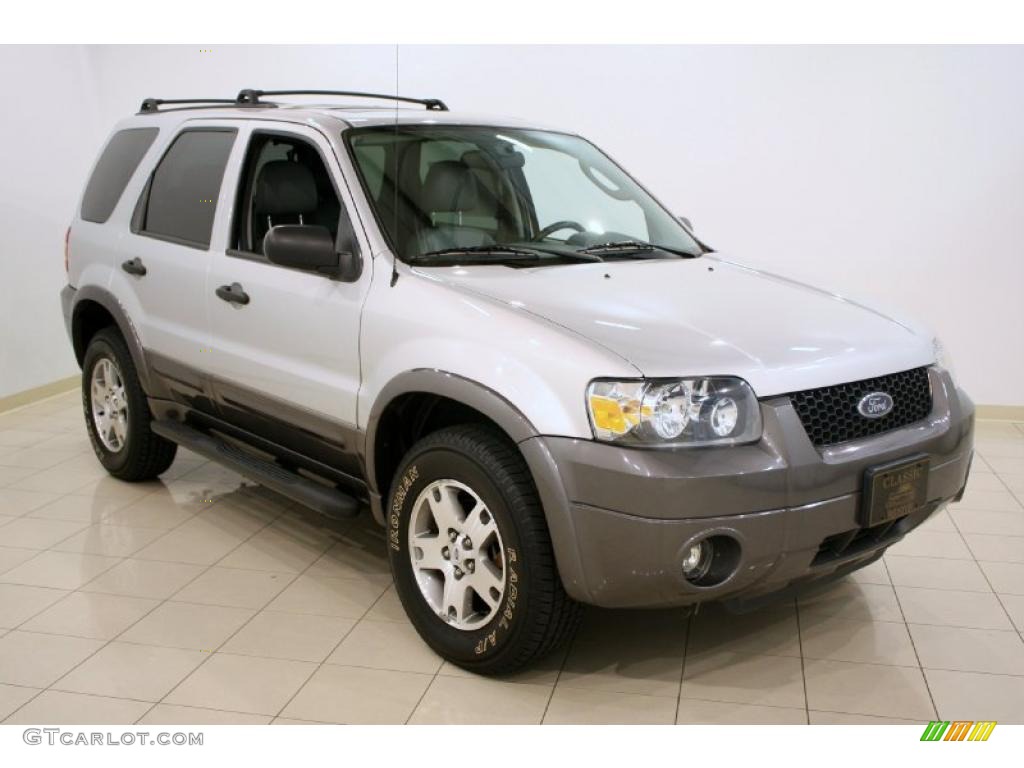 2005 Escape XLT V6 4WD - Silver Metallic / Medium/Dark Flint Grey photo #1