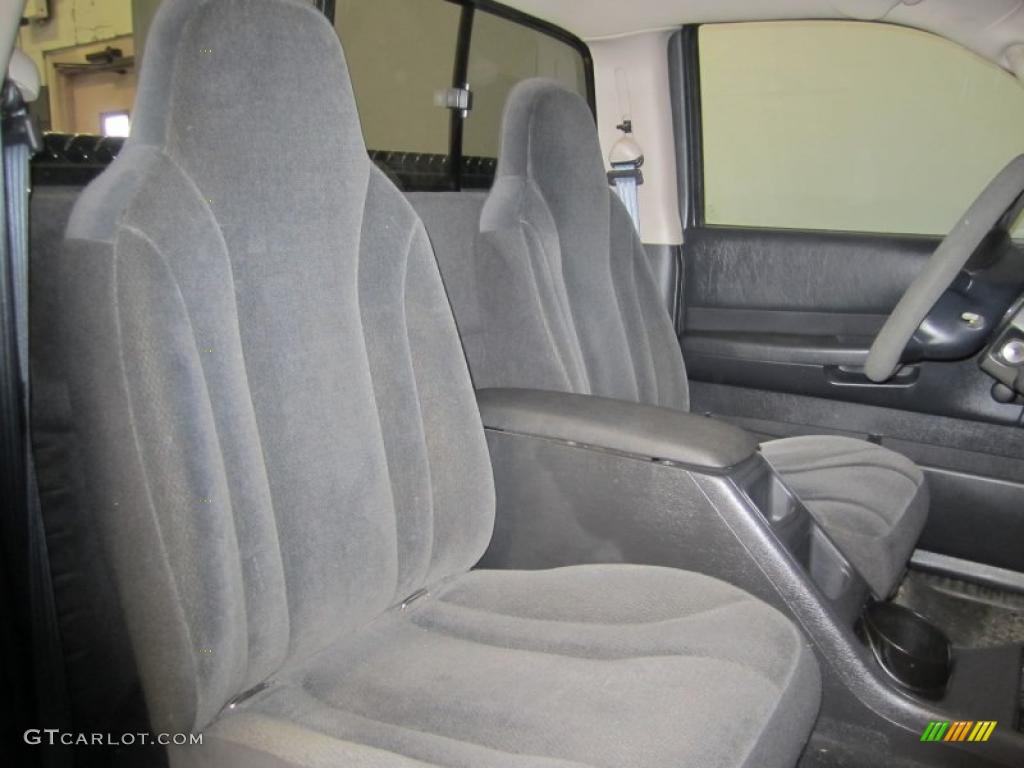 2003 Dakota SXT Regular Cab 4x4 - Graphite Metallic / Dark Slate Gray photo #6