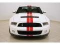 2011 Performance White Ford Mustang Shelby GT500 SVT Performance Package Coupe  photo #2