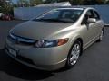 2007 Borrego Beige Metallic Honda Civic LX Sedan  photo #3