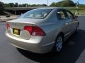 2007 Borrego Beige Metallic Honda Civic LX Sedan  photo #7