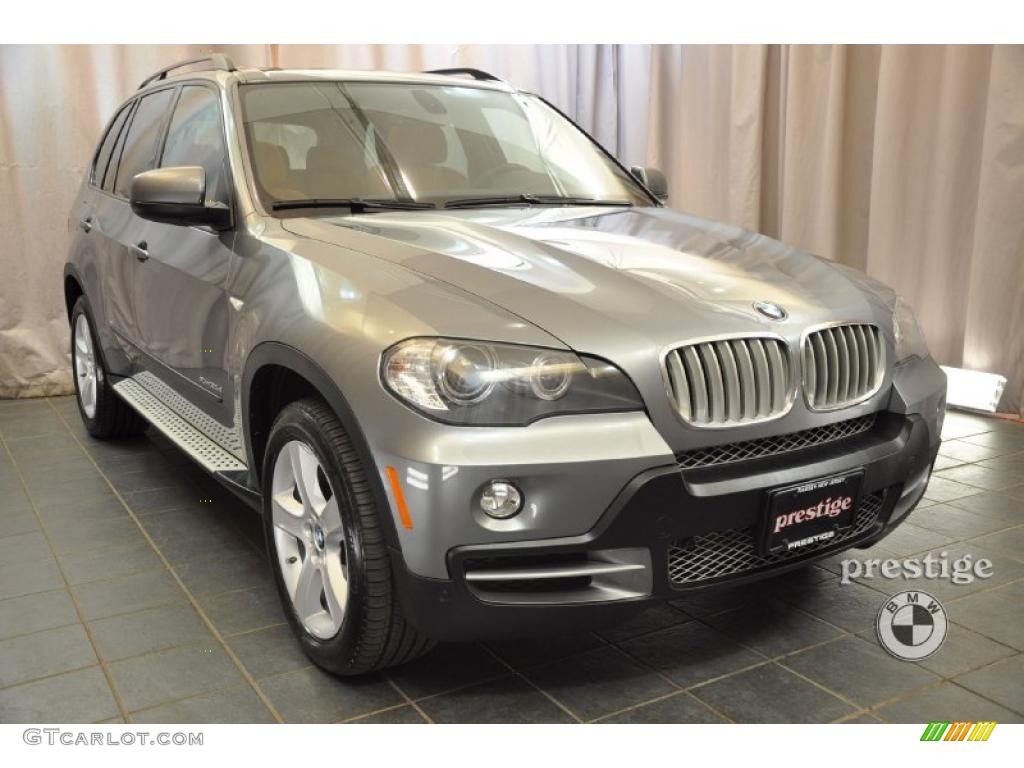 2010 X5 xDrive35d - Space Grey Metallic / Saddle Brown photo #7