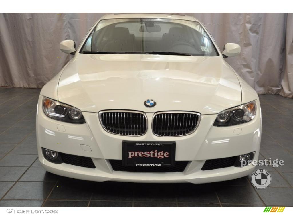 2010 3 Series 328i xDrive Coupe - Alpine White / Black photo #6