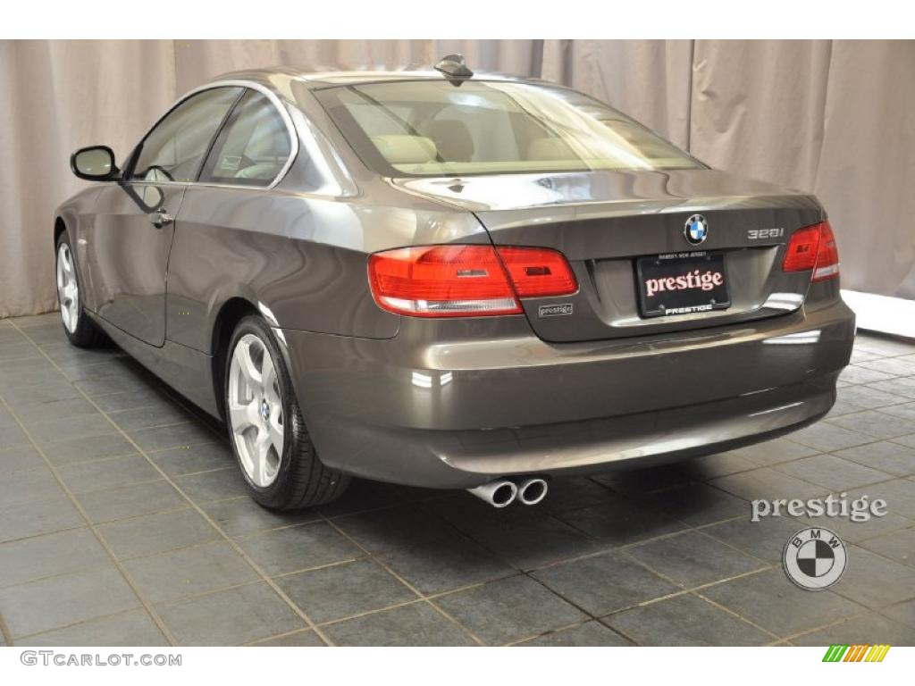 2010 3 Series 328i xDrive Coupe - Mojave Brown Metallic / Beige photo #4