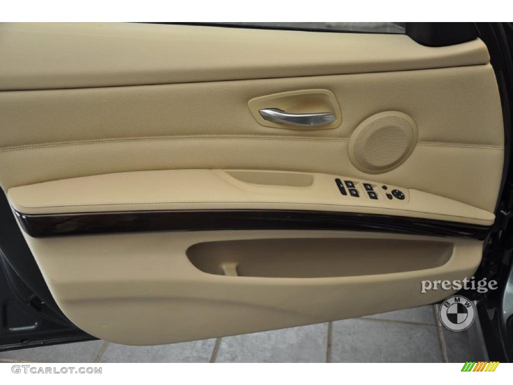 2010 3 Series 328i xDrive Sedan - Tasman Green Metallic / Beige photo #10