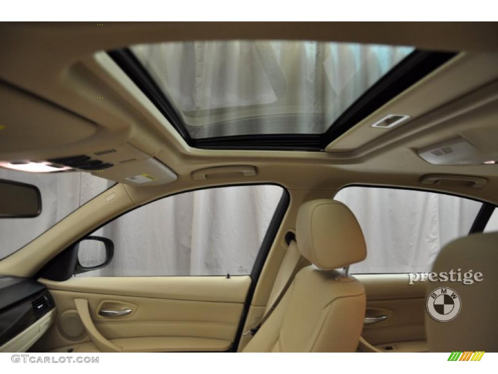 2010 3 Series 328i xDrive Sedan - Tasman Green Metallic / Beige photo #11