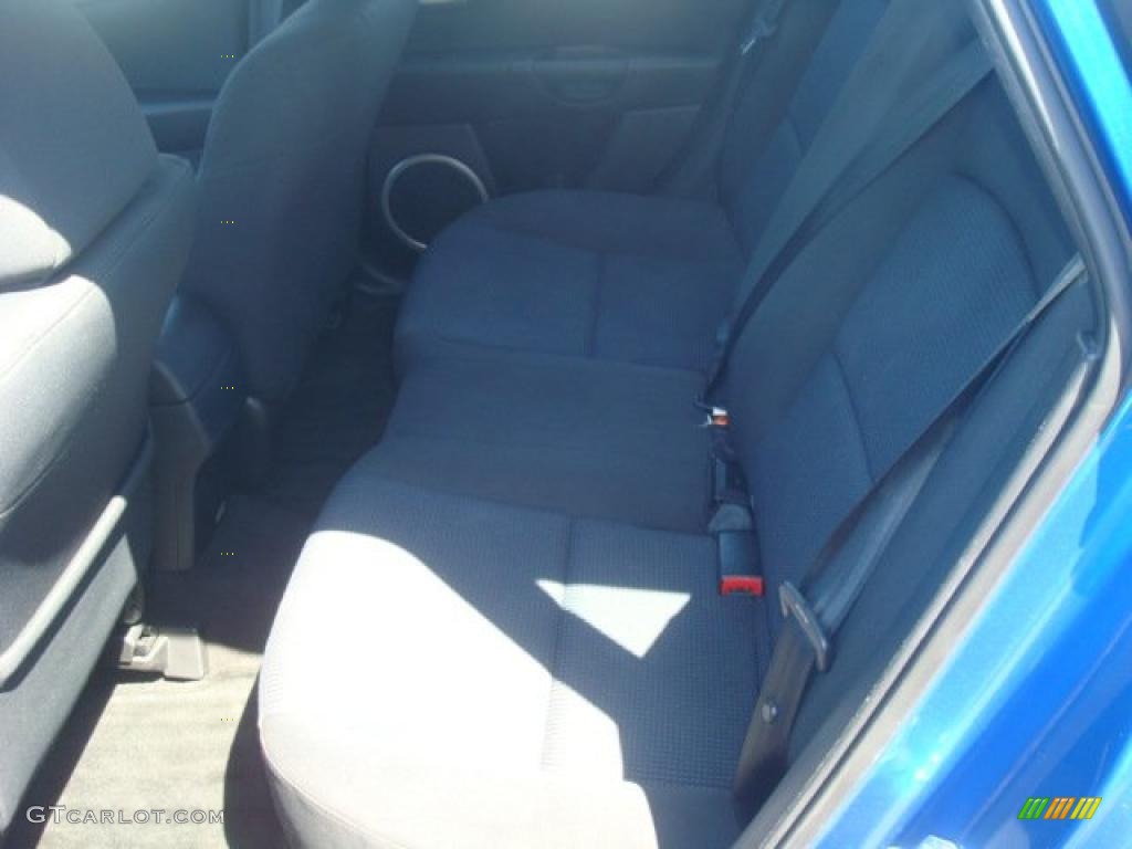 2006 MAZDA3 s Touring Hatchback - Winning Blue Metallic / Black photo #12