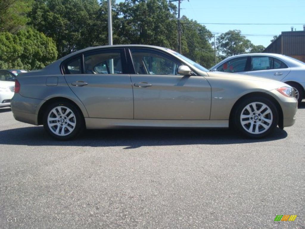 2007 3 Series 328i Sedan - Sonora Metallic / Beige photo #7