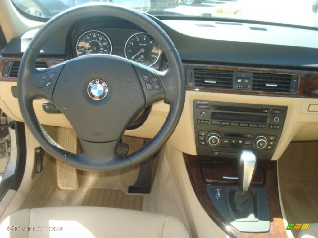 2007 3 Series 328i Sedan - Sonora Metallic / Beige photo #14