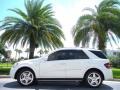 Arctic White 2008 Mercedes-Benz ML 63 AMG 4Matic