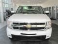 2011 Summit White Chevrolet Silverado 1500 LTZ Extended Cab 4x4  photo #13