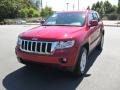 2011 Inferno Red Crystal Pearl Jeep Grand Cherokee Laredo X Package  photo #6