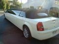 2008 Cool Vanilla White Chrysler 300 Touring Limousine  photo #4