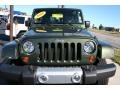 2008 Jeep Green Metallic Jeep Wrangler Unlimited Sahara 4x4  photo #10