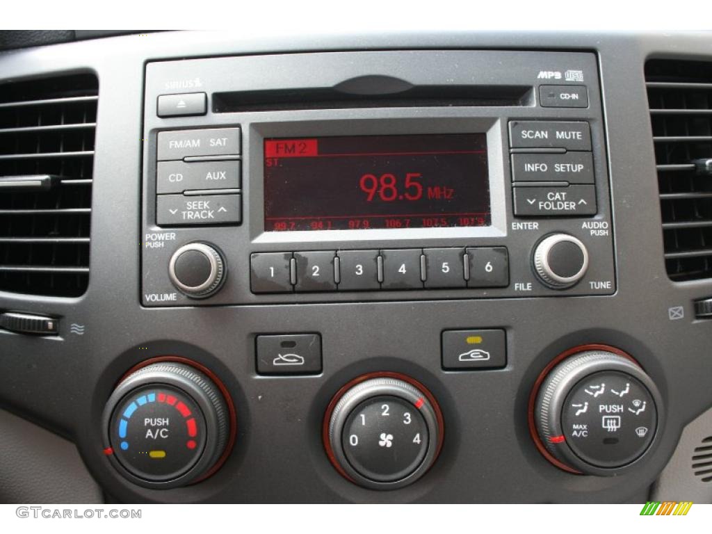 2009 Optima LX - Ruby Red / Gray photo #6