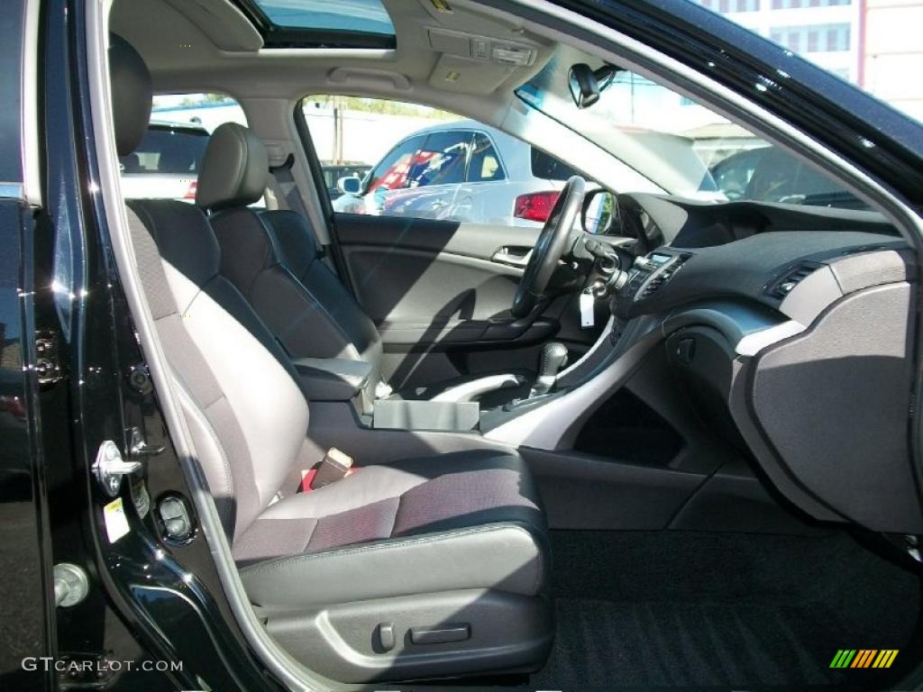 2010 TSX V6 Sedan - Crystal Black Pearl / Ebony photo #27