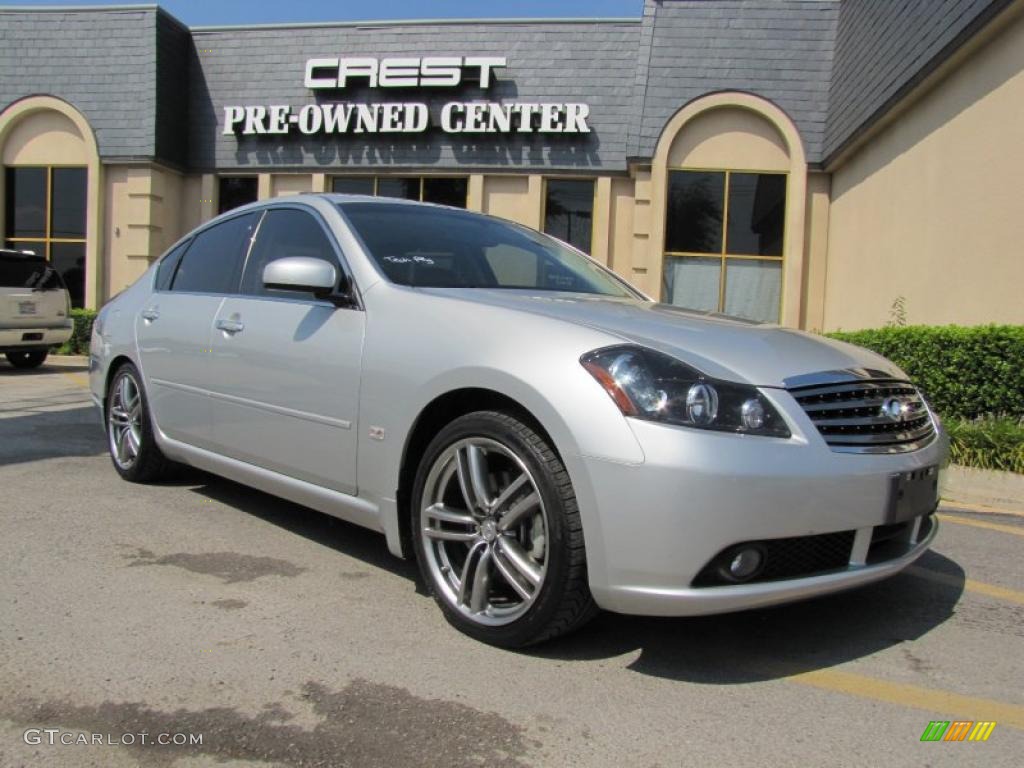 2007 M 45 Sport Sedan - Liquid Platinum Metallic / Graphite photo #1