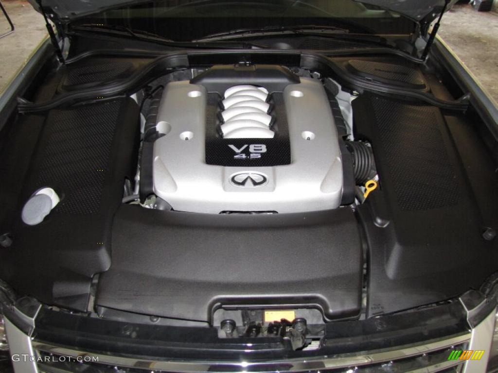 2007 M 45 Sport Sedan - Liquid Platinum Metallic / Graphite photo #17