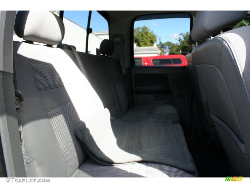 2007 Ram 1500 SLT Quad Cab 4x4 - Brilliant Black Crystal Pearl / Medium Slate Gray photo #19