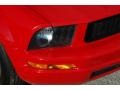 2007 Torch Red Ford Mustang V6 Premium Coupe  photo #9