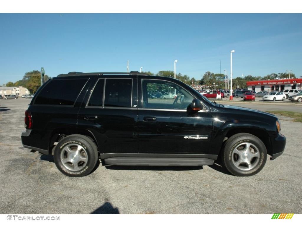 2004 TrailBlazer LT 4x4 - Black / Dark Pewter photo #7