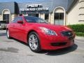 2009 Vibrant Red Infiniti G 37 Journey Coupe  photo #1