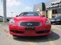 2009 Vibrant Red Infiniti G 37 Journey Coupe  photo #2