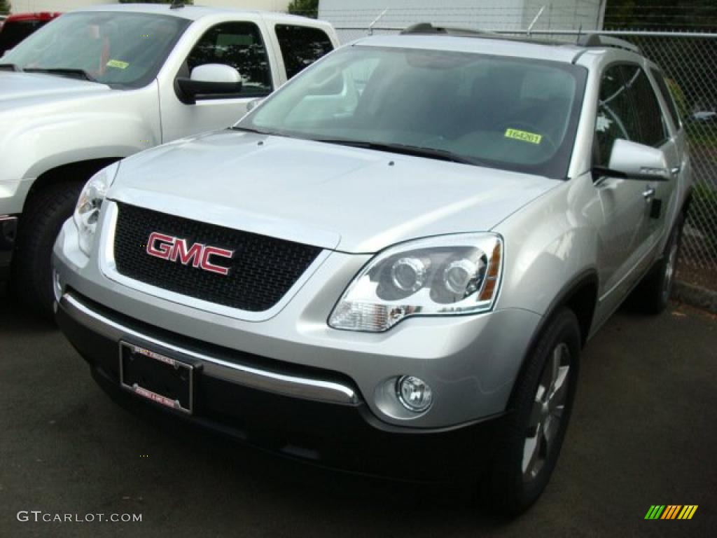 2011 Acadia SLT AWD - Quicksilver Metallic / Ebony photo #1