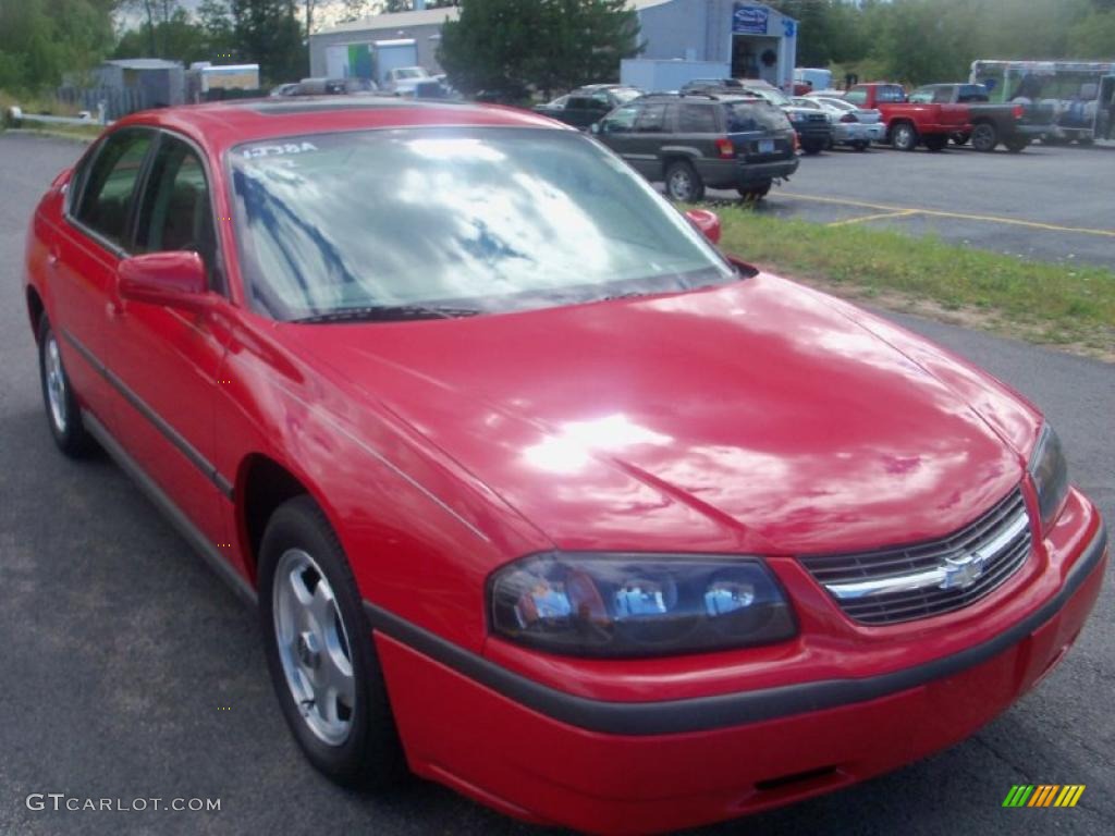 2005 Impala  - Victory Red / Neutral Beige photo #11
