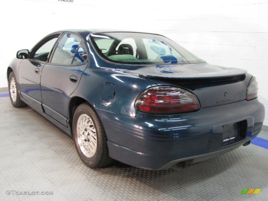 1997 Grand Prix GT Sedan - Dark Teal Metallic / Dark Blue photo #3
