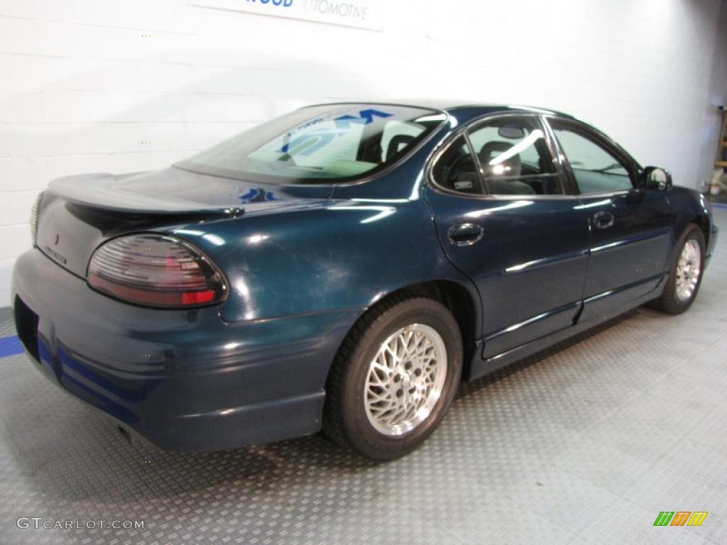 1997 Grand Prix GT Sedan - Dark Teal Metallic / Dark Blue photo #4