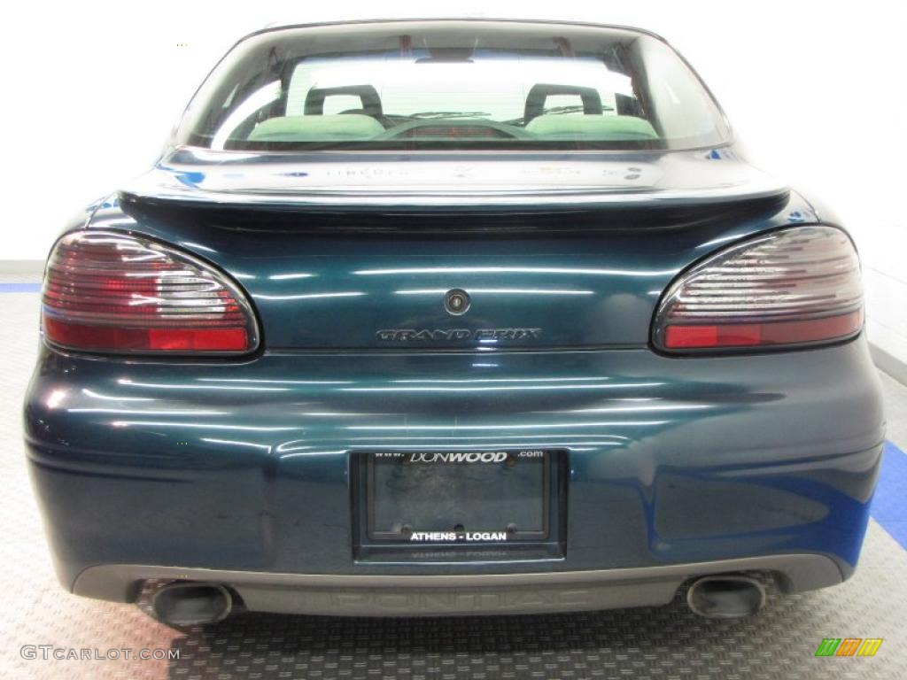 1997 Grand Prix GT Sedan - Dark Teal Metallic / Dark Blue photo #8