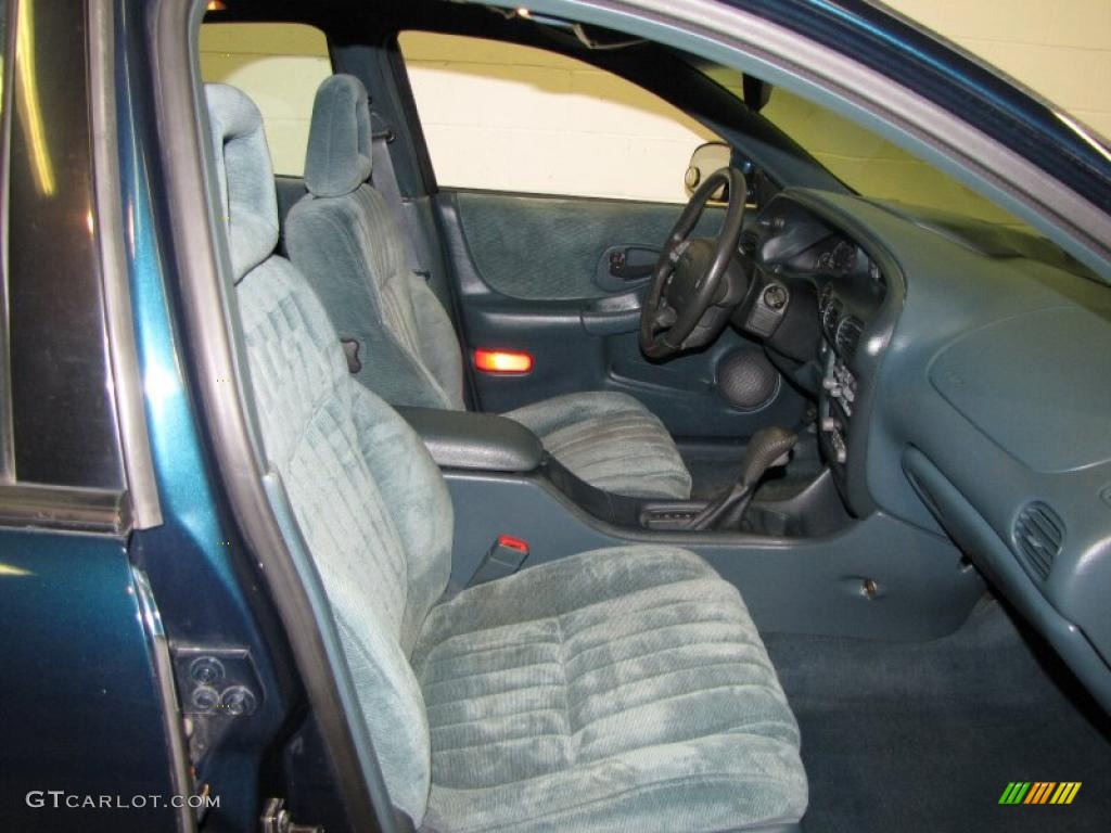 1997 Grand Prix GT Sedan - Dark Teal Metallic / Dark Blue photo #14