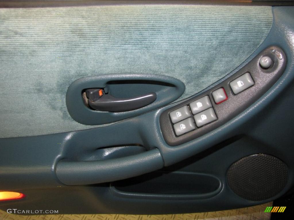 1997 Grand Prix GT Sedan - Dark Teal Metallic / Dark Blue photo #16