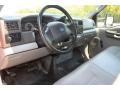 2003 Bright Red Ford F450 Super Duty XL Regular Cab Chassis Stake Truck  photo #4