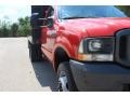 2003 Bright Red Ford F450 Super Duty XL Regular Cab Chassis Stake Truck  photo #9