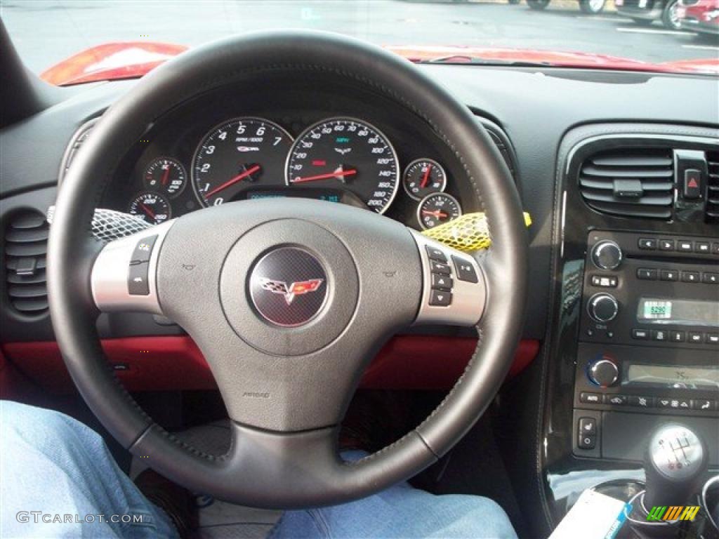 2011 Corvette Z06 - Torch Red / Red photo #14