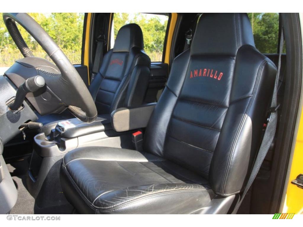 2006 F250 Super Duty Amarillo Special Edition Crew Cab 4x4 - Screaming Yellow / Black photo #5