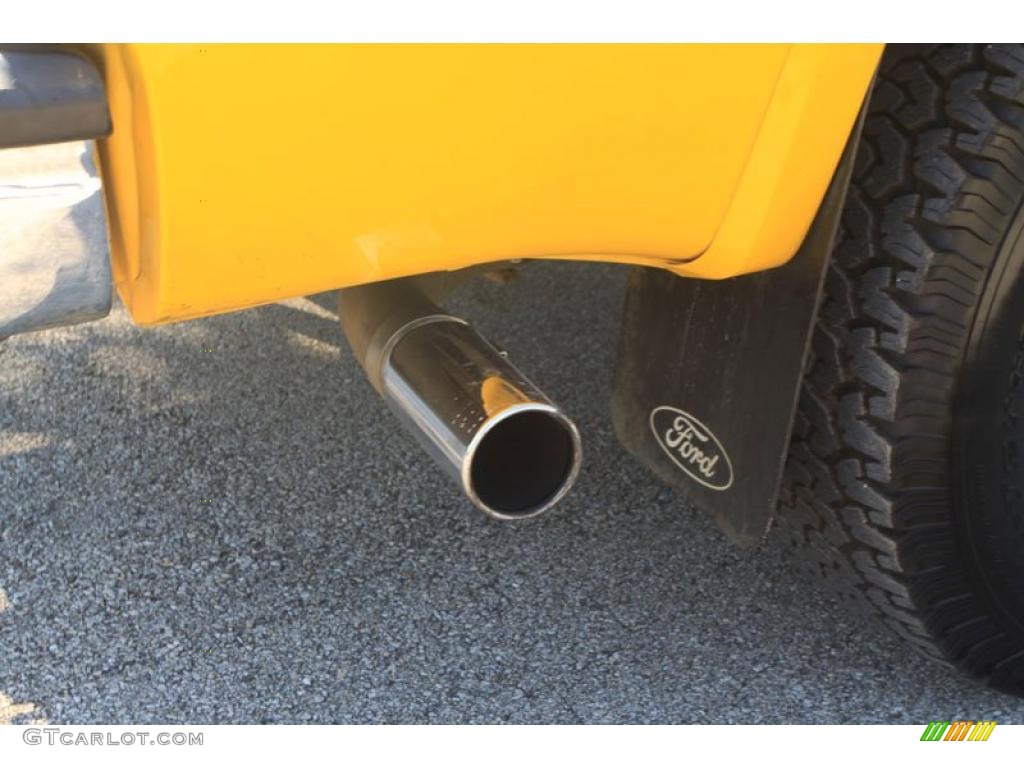 2006 F250 Super Duty Amarillo Special Edition Crew Cab 4x4 - Screaming Yellow / Black photo #14