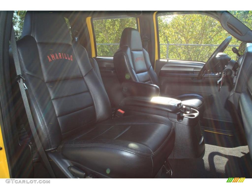 2006 F250 Super Duty Amarillo Special Edition Crew Cab 4x4 - Screaming Yellow / Black photo #37
