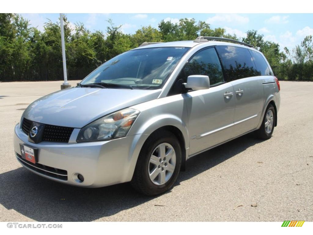 2006 Quest 3.5 SL - Silver Mist Metallic / Beige photo #8