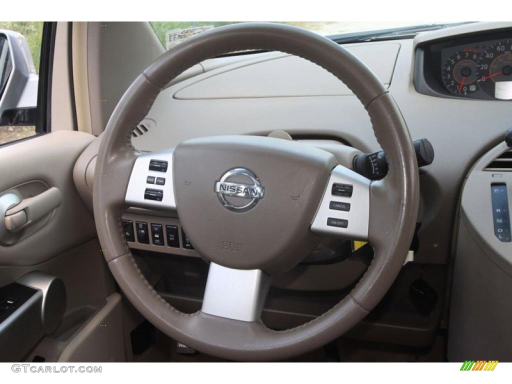 2006 Quest 3.5 SL - Silver Mist Metallic / Beige photo #26