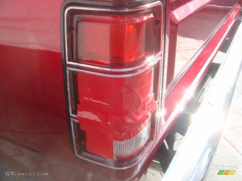 1986 Ram Truck W150 Regular Cab 4x4 - Canyon Red Metallic / Tan photo #82